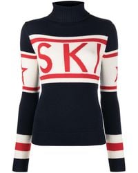 Perfect Moment - Ski Intarsia Knit Roll Neck Jumper - Lyst