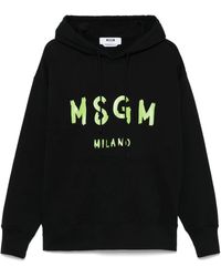MSGM - ロゴ パーカー - Lyst