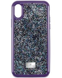 Swarovski - Coque D'Iphone Xs Glam Rock - Lyst
