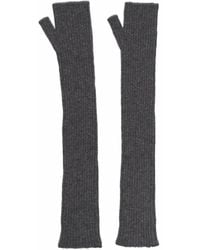Barrie - Cashmere Fingerless Gloves - Lyst