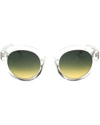 Guess - Round-Frame Thick Sunglasses - Lyst