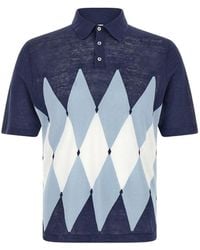 Ballantyne - Short-Sleeve Polo Shirt - Lyst