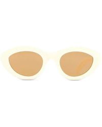Retrosuperfuture - Sonnenbrille Mit Geometrischem Gestell - Lyst