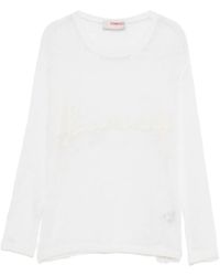 Fiorucci - Jersey de malla con diseño bordado - Lyst