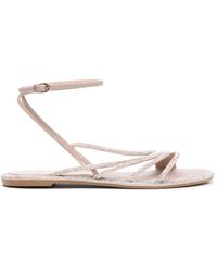 Le Silla - Sandalias Scarlet con detalles de cristal - Lyst