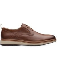 Clarks - Chantry Lo Leather Lace-Up Derby Shoes - Lyst