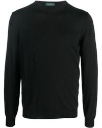 Zanone - Crew-Neck Long-Sleeve Jumper - Lyst