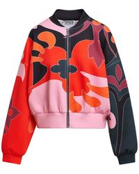 Essentiel Antwerp - Kiva Floral-Print Bomber Jacket - Lyst