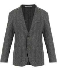 Eleventy - Herringbone-Pattern Blazer - Lyst