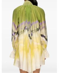 clea blossom anika embroidered dress Beaded Long Slit Floral Applique Sequin Wedding Dress Nox Anabel G1916 main image 1