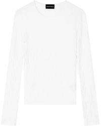 Emporio Armani - ロングtシャツ - Lyst