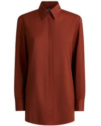 Kiton - Blouse Met Knopen - Lyst