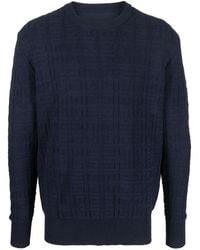 Givenchy - 4G Patterned-Knit Jumper - Lyst