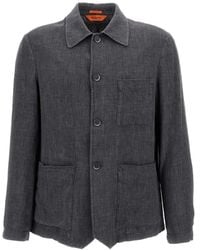 Barena - Sobrecamisa con bolsillos de parche - Lyst