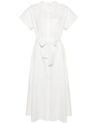 Forte Forte - White Cotton Shirt Dress - Lyst