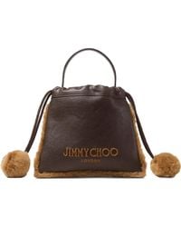 Jimmy Choo - Drawstring Pouch Top Handle - Lyst