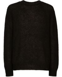 Dolce & Gabbana - Pullover mit rundem Ausschnitt - Lyst
