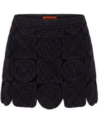 Simon Miller - Beep Beep Crochet-Knit Mini Skirt - Lyst