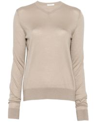 The Row - Ondre V-Neck Jumper - Lyst