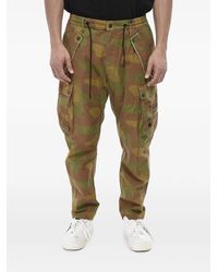 DSquared² - Camouflage-Pattern Logo-Print Cargo Pants - Lyst