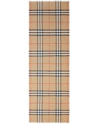 Burberry - Giant Check Cashmere Scarf - Lyst
