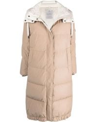 Brunello Cucinelli - Drawstring Hood Padded Coat - Lyst