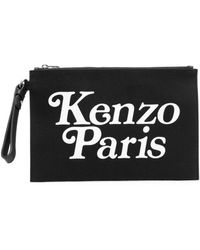 KENZO - ロゴ クラッチバッグ - Lyst