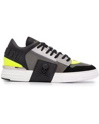 philipp plein yellow sneakers