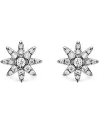 David Yurman - Starburst Diamond Stud Earrings - Lyst