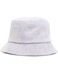 Isabel Marant - Haley Logo-Embroidered Bucket Hat - Lyst