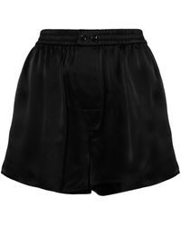 Alexander Wang - Shorts Met Tule Vlak - Lyst