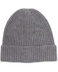Daniele Fiesoli - Ribbed-Knit Cashmere Beanie Hat - Lyst