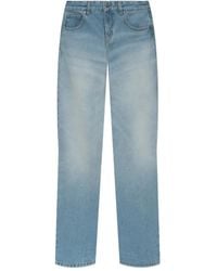 Victoria Beckham - Button-Fastening Straight Jeans - Lyst