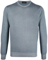 Dell'Oglio - Crew-Neck Knitted Jumper - Lyst