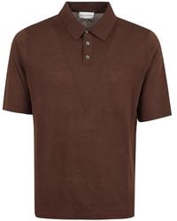 Ballantyne - Button Polo Shirt - Lyst