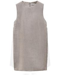 Alexander Wang - Side-Zip Shift Mini Dress - Lyst