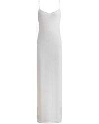 12 STOREEZ - Fine-Knit Slip Maxi Dress - Lyst