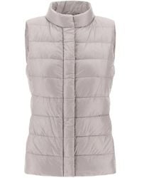Herno - Giulia Quilted High-Neck Gilet - Lyst
