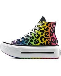Converse - Sneakers Chuck Taylor Con Suola Rialzata - Lyst