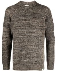 Norse Projects - Pull en maille chiné Roald à col rond - Lyst