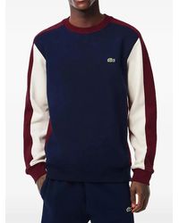 Lacoste - Colourblock Logo-Detail Sweatshirt - Lyst