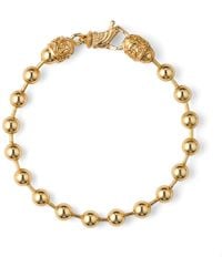 Emanuele Bicocchi - Plated Bead Bracelet - Lyst