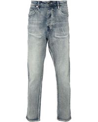 Ksubi - Wolfgang Puck Gold Mid-rise Tapered Jeans - Lyst