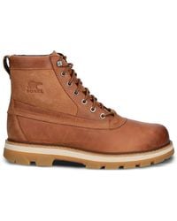 Sorel - Wasserdichte Stiefeletten Mit Einsätzen - Lyst