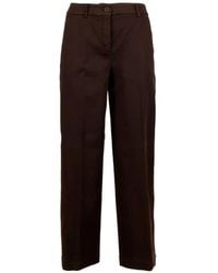 Via Masini 80 - Straight-Leg Trousers - Lyst