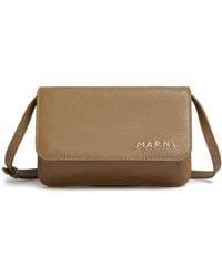 Marni - Sac Banane À Logo Brodé - Lyst