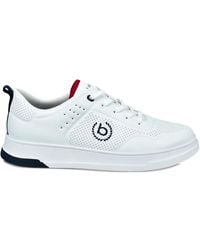 Bugatti - Sneakers mit perforiertem Logo - Lyst