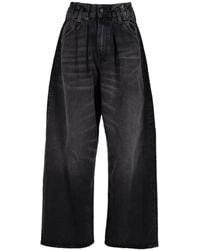 R13 - Pleated-Waistband Jeans - Lyst