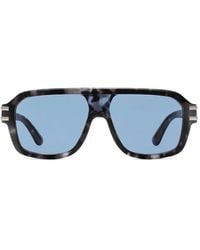 Dolce & Gabbana - Lunettes De Soleil Dg Griffe - Lyst