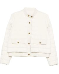 Moncler - Quilted Button Jacket - Lyst